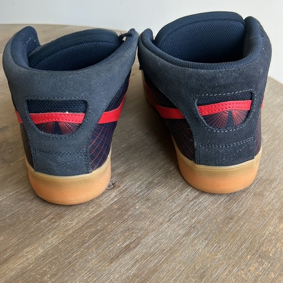 Nike SB Zoom Omar Salazar Mid Navy and Red Sneakers 2010 Men size 9.5 - Picture 11 of 16